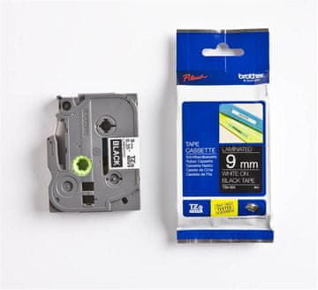 Brother traka TZE325, crno/bijela 9 mm