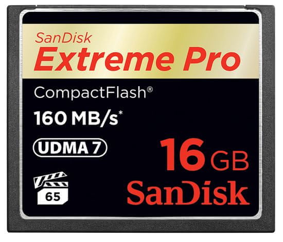 SanDisk memorijska kartica Compact Flash Extreme PRO, 16GB