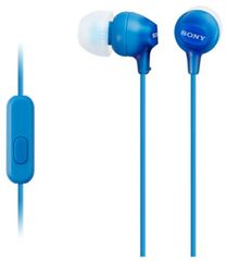 Sony slušalice MDR-EX15AP, plave