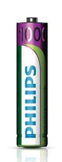 Philips baterije za punjenje R03B4RTU10 AAA 1000mAh NiMH, 4 kom