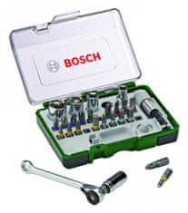 Bosch 27-dijelni set bitova odvijača i zapinjača (2607017160)