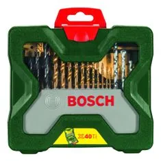 Bosch 40-dijelni komplet svrdala i bit nastavaka X-Line Titanium (2607019600)
