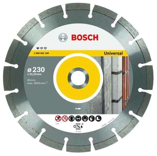 Bosch univerzalna dijamantna rezna ploča (2608602192), 125 mm