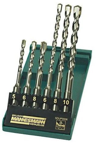Mannesmann Werkzeug garnitura udarnih svrdla SSD-plus, 6 komada (M54306)