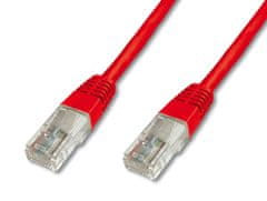Digitus UTP mrežni kabel Cat5E patch, 2 m, crvena