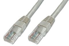 Digitus UTP mrežni kabel Cat5e patch, 10 m, sivi