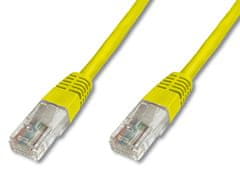 Digitus UTP mrežni kabel Cat5e patch, 5 m, žuti
