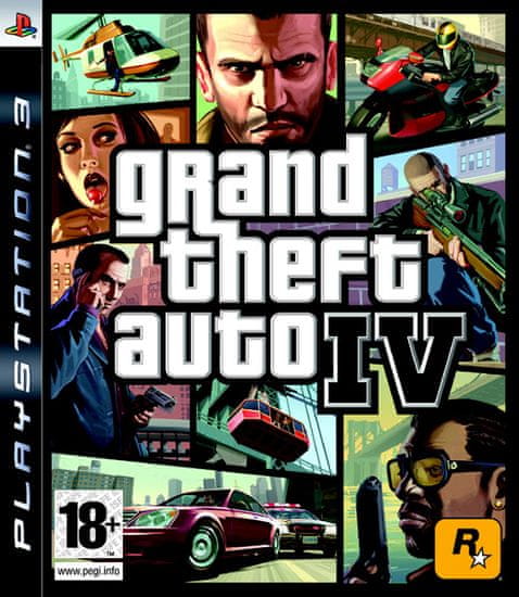 Take 2 Grand Theft Auto IV Platinum PS3