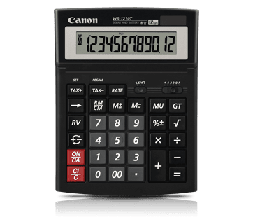 Stolni kalkulator Canon WS-1210T za ured