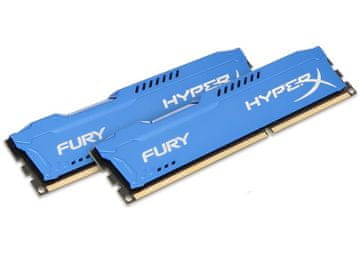 Kingston memorija HyperX Fury 8GB 1600MHz DDR3 HX316C10FK2/8