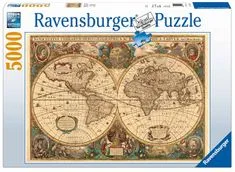 Ravensburger slagalica povijesne karta svijeta, 5000 dijelova