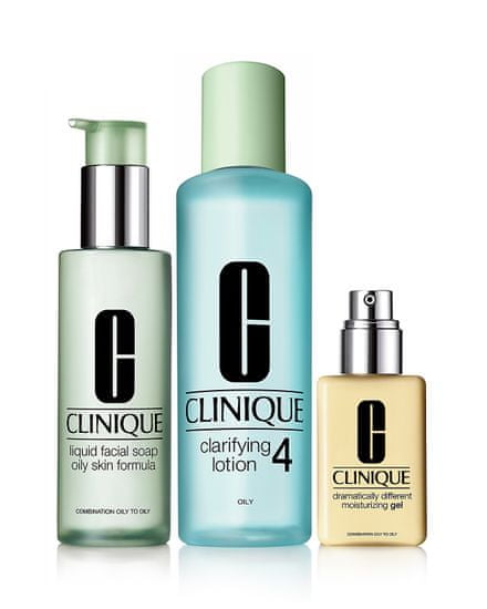 Clinique Clinique 3-Step Introduction 4 set za čišćenje kože, za masnu kožo