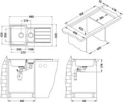 Alveus sudoper Line 10