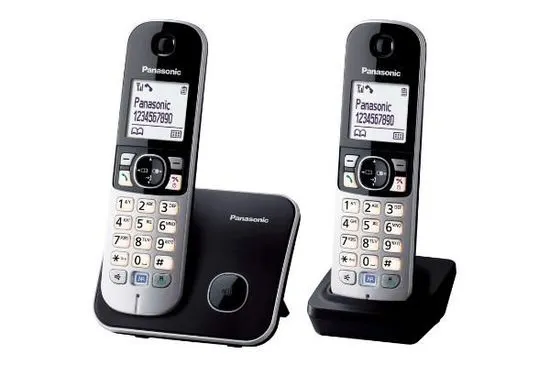 Panasonic bežični telefon KX-TG6812FXB