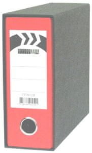 Office Line Premium A5/80 registrator u ovoju, crveni