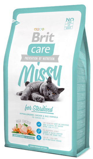 Brit Care Cat Missy for Sterilised 7 kg