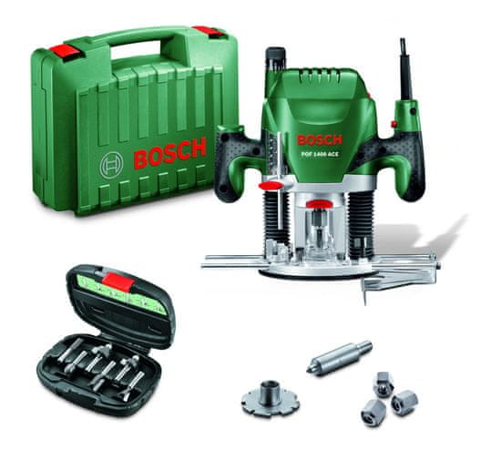 Bosch glodalica POF 1400 ACE + 6-dijelni pribor (060326C801)