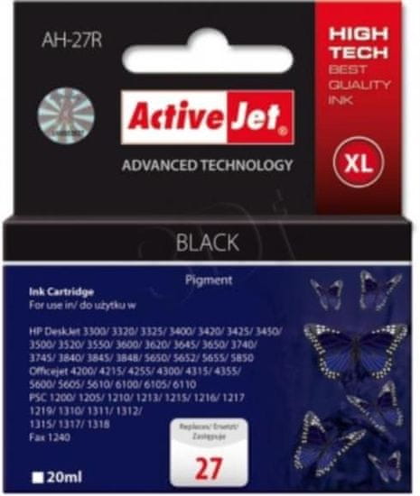 ActiveJet crna tinta HP (C8727A 27)