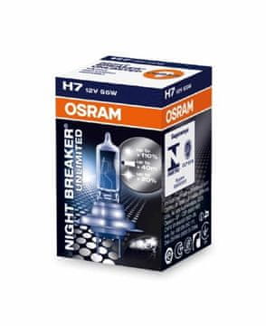 Osram žarulja 12V H7 55W Night Breaker Unlimited