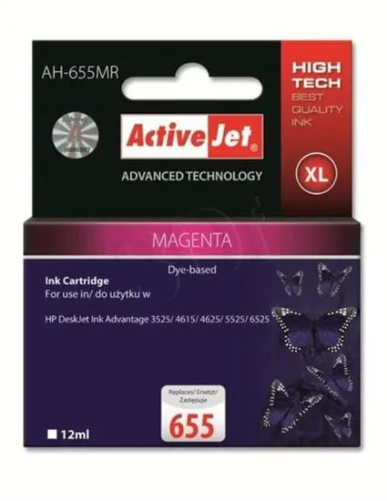 ActiveJet magenta tinta HP655