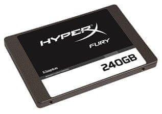 Kingston SSD tvrdi disk HyperX FURY 240GB 7mm (SHFS37A/240G)