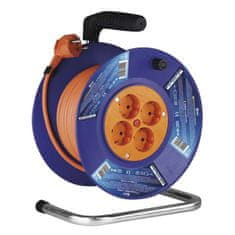 EMOS produžni kabel na motalici P09225, 25 m, 4 utičnice