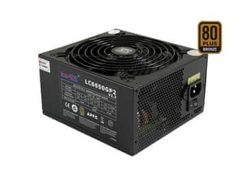 LC Power napajanje (LC-6650GP2) V2.3 ATX 650W 80+ Bronze 14mm