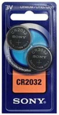 Sony baterija CR2032, 2 komada