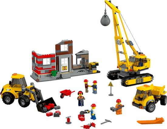 LEGO CITY 60076 Rušenje na gradilištu