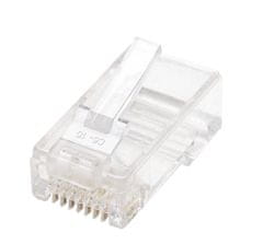 Intellinet RJ45 konektor CAT.6 + UTP soft Digitus kabel, 100 komada