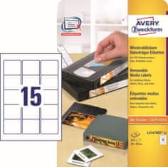 Avery Zweckform etikete L4747REV-25, 59x50 mm, bijele