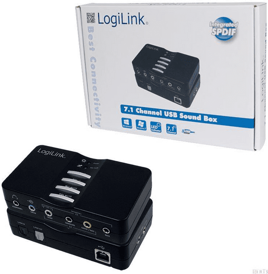 LogiLink zvučna kartica SB 7.1 USB S/PDI