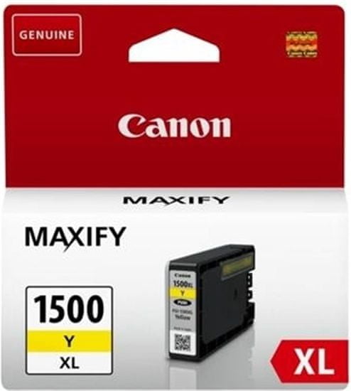 Canon tinta PGI-1500XL, žuta