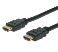 Digitus kabel HDMI High Speed Ultra HD s mrežnom vezom, 1m