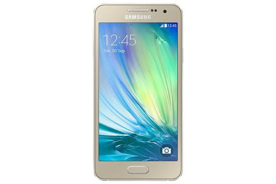Samsung mobilni telefon Galaxy A3 16GB (A300FU), zlatni
