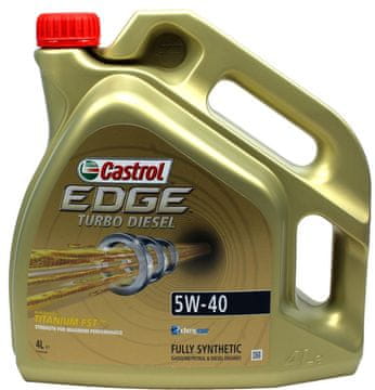 Castrol ulje Edge TD Titanium 5W40 TurboDiesel, 4 l