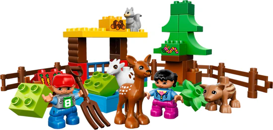 LEGO DUPLO Šuma: Životinje