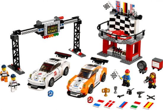 LEGO Speed Champions: Startna linija Porsche