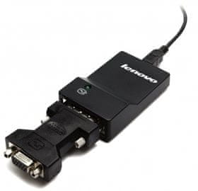 Lenovo adapter USB 3.0 na DVI/VGA Monitor (0B47072)