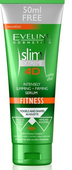 Eveline Slim extreme 4D Fitness anticelulitni serum, 250 ml