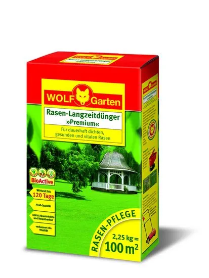 Wolf - Garten gnojivo za travu dugotrajnim učinkom LE100