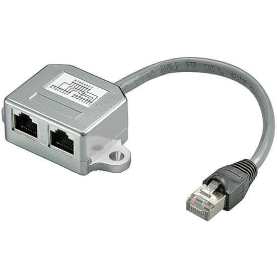 Goobay CAT Y razdjelnik 2x UTP RJ45