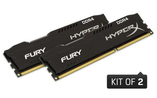 Kingston radna memorija DDR4 HyperX FURY black 8 GB komplet (HX421C14FBK2/8)