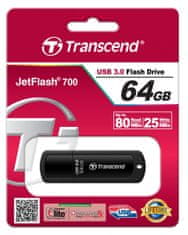 Transcend USB stick JetFlash 700, 64 GB (TS64GJF700)