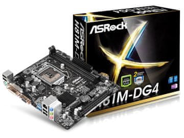 ASRock matična ploča H81M-DG4 LGA1150 mATX