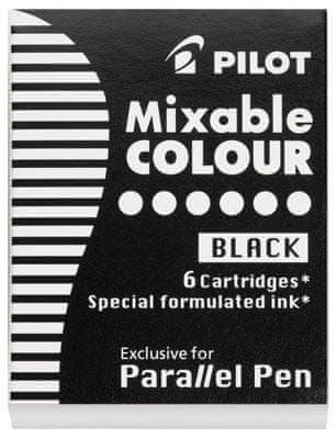 Pilot ulošci za Parallel Pen, črni, 6 kom