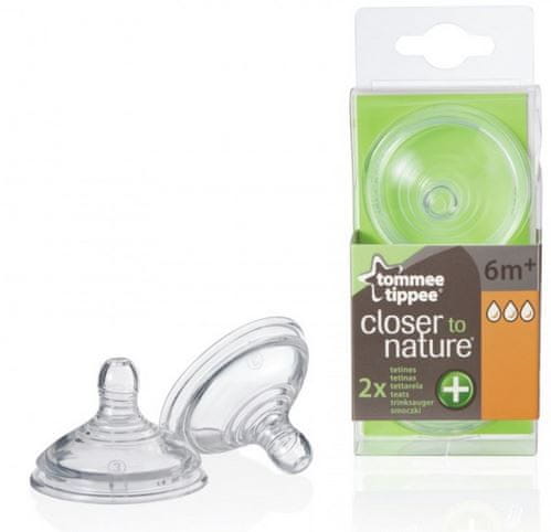 Tommee Tippee zamjenski nastavak Anti-Colic Plus Fast, 2 komada