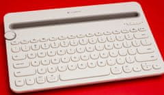 Logitech tipkovnica Multi-Device, HR (K480), bijela
