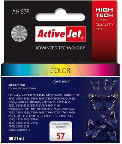 ActiveJet tinta u boji HP 57