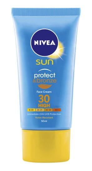 Nivea Sun Protect&Bronze krema za lice SPF30, 50 ml